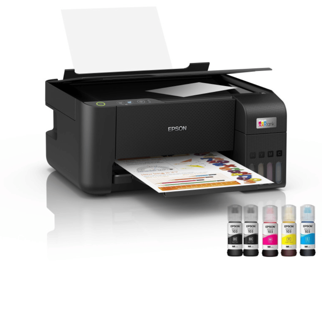 Imprimante EPSON ECOTANK L3210 à Réservoir Intégré 3En1 Couleur