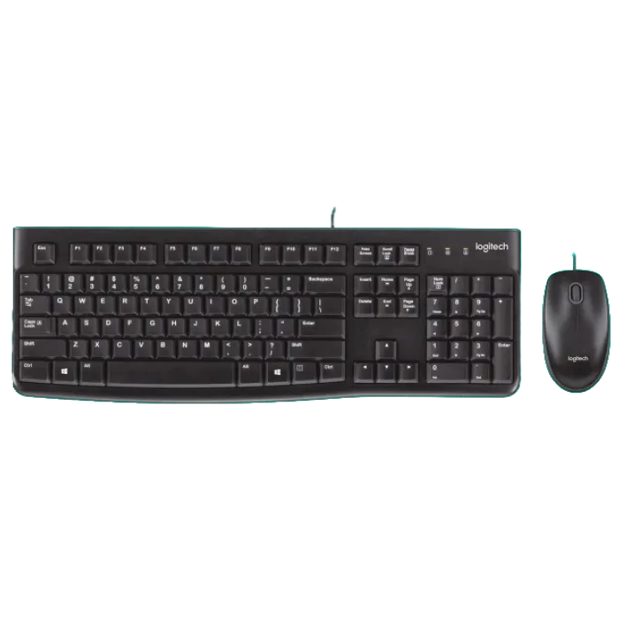 CALVIER + SOURIS USB LOGITECH MK120
