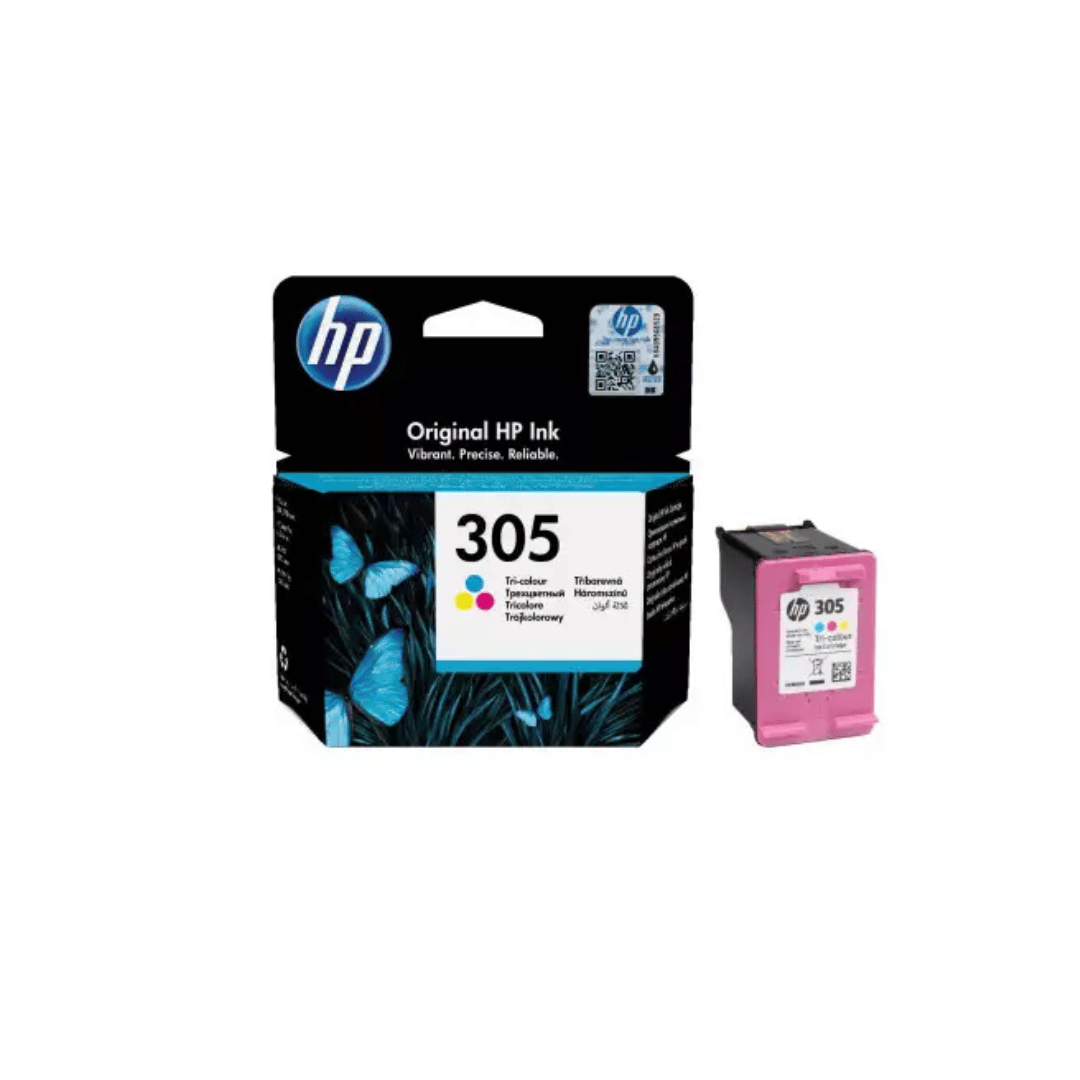 CARTOUCHE D’ENCRE TROIS COULEURS HP 305 AUTHENTIQUE