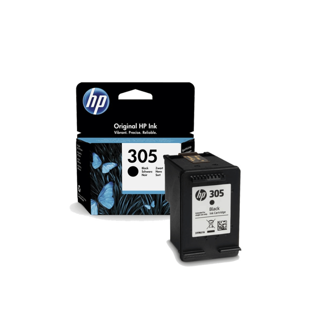 CARTOUCHE D’ENCRE AUTHENTIQUE HP 305 - NOIR