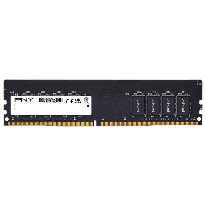BARRETTE MEMOIRE PNY 4GB DDR4 POUR DESKTOP 2666 Mhz (M4U04S681LJJJ43-12)