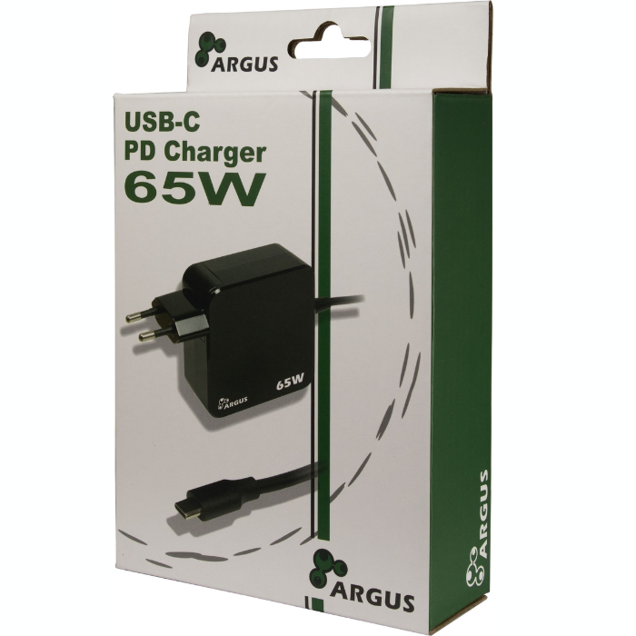 CHARGEUR ARGUS ADAPTABLE 65W USB C (PDC-2065)