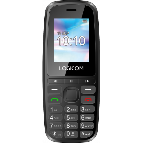 Téléphone Portable Logicom P199E Noir