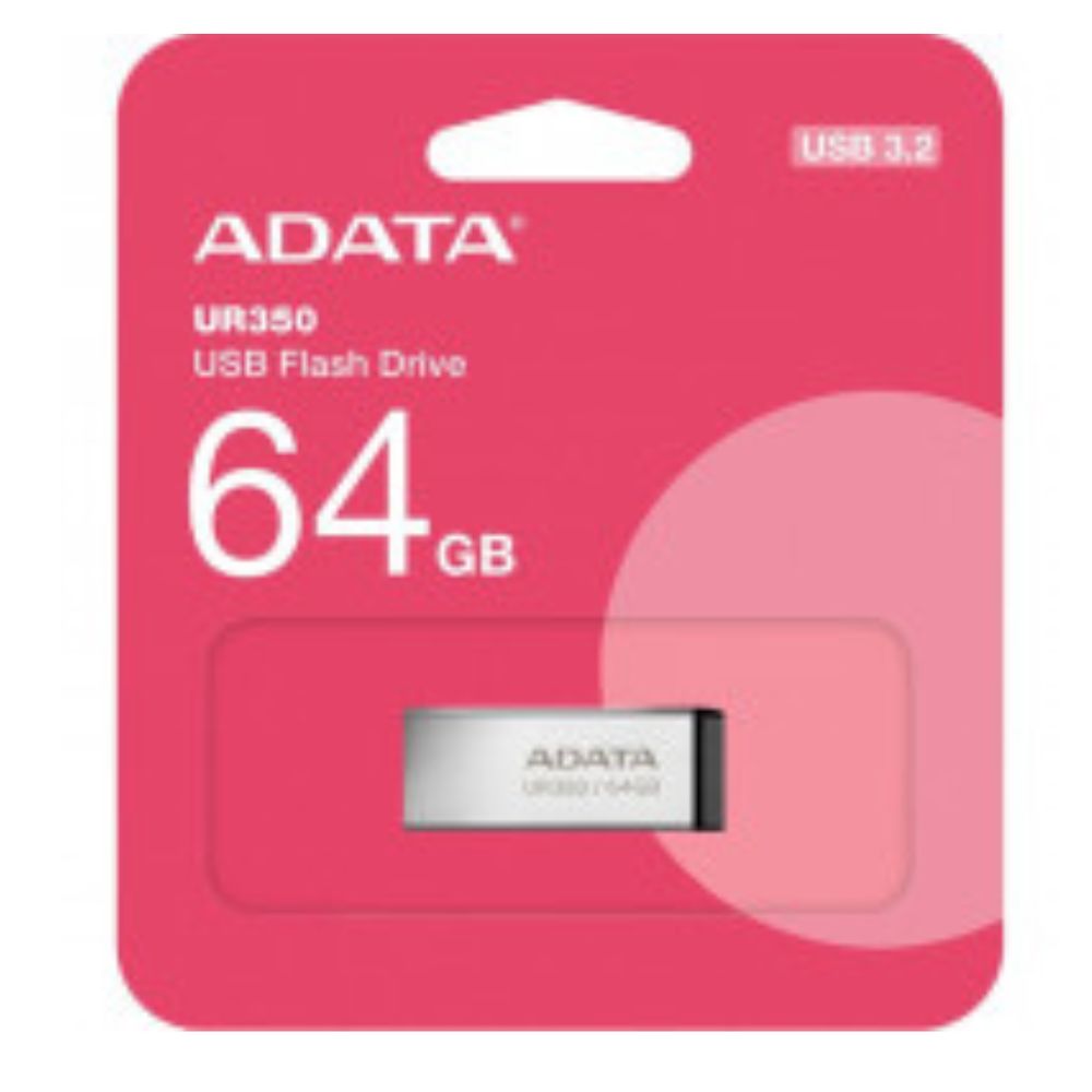 CLÉ USB ADATA UR350 64GO USB 3.2 SILVER
