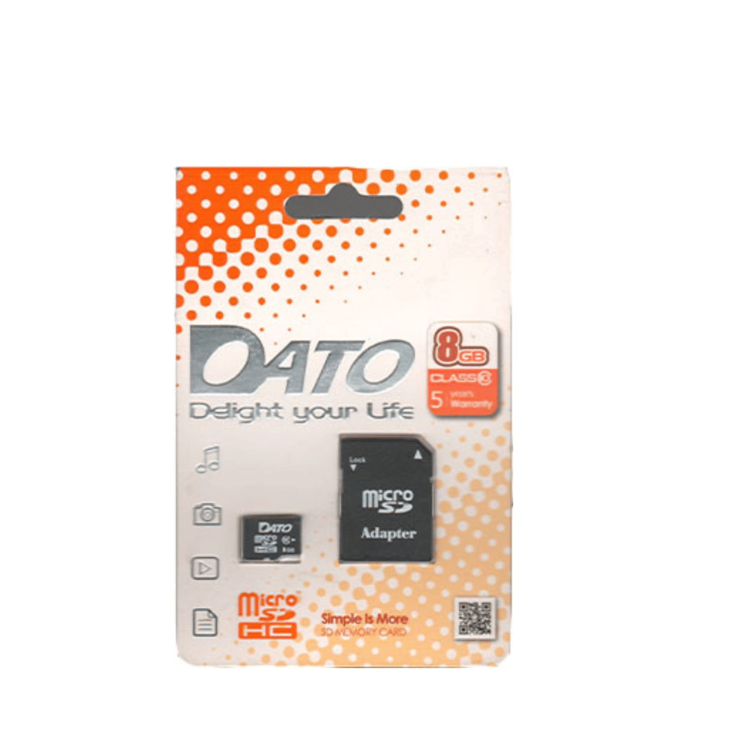 CARTE MÉMOIRE DATO 8GO