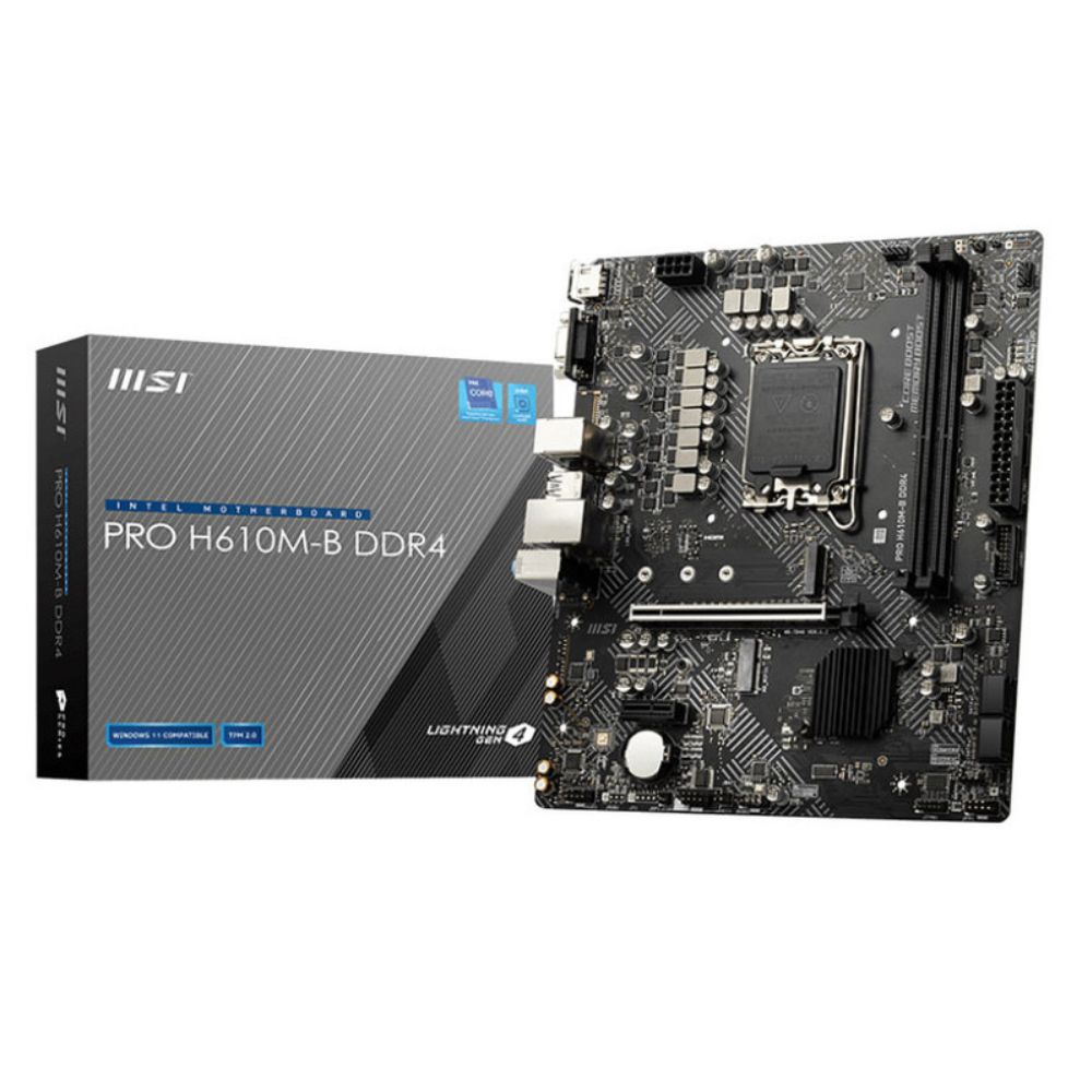CARTE MÈRE MSI PRO H610M-E DDR4 (911-7D48-038)