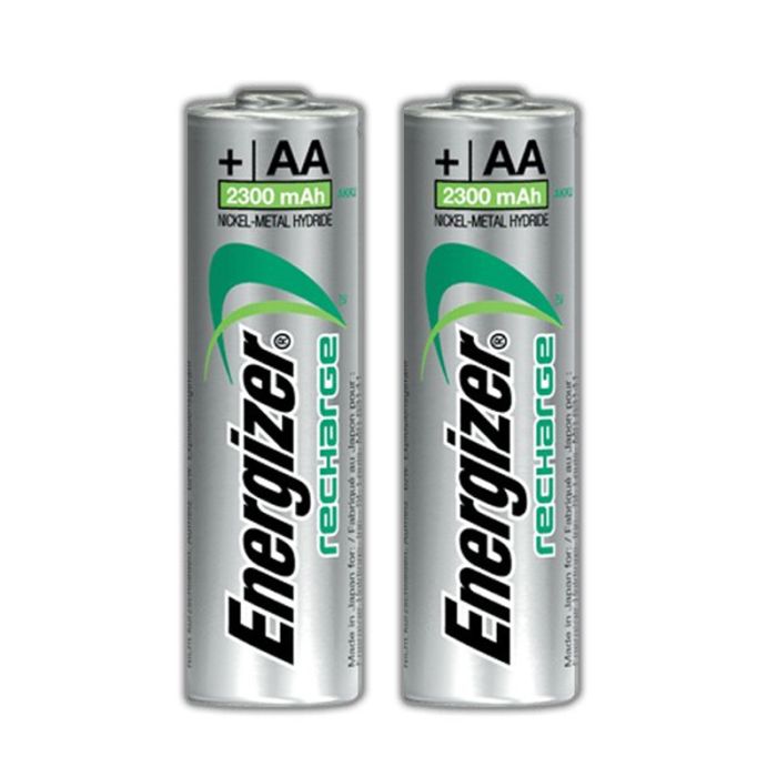 2 X PILES ENERGIZER RECHARGEABLE AA