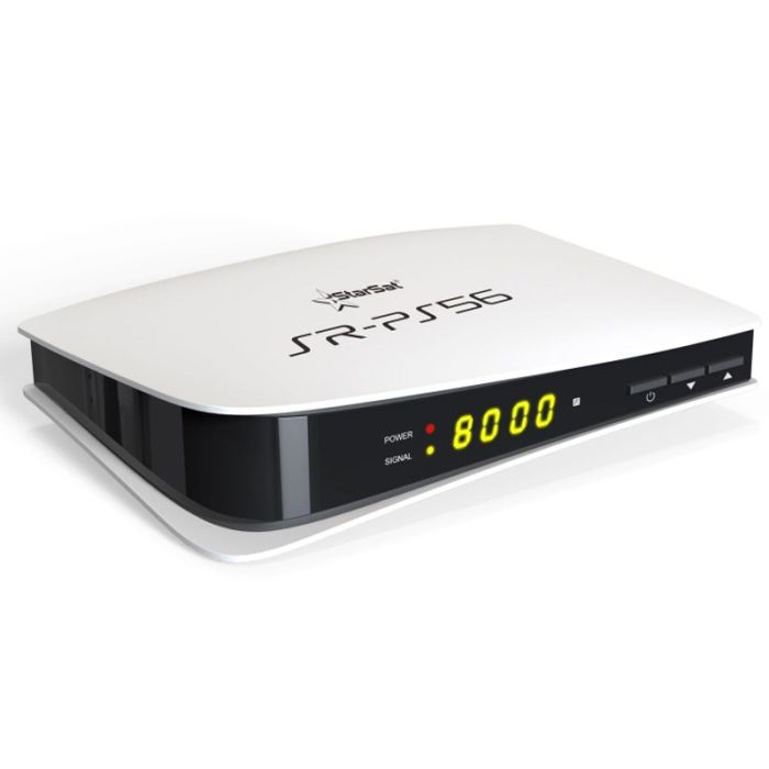 Récepteur Starsat Sr-Ps56+ CLÉ WIFI + 2 ABONNEMENTS 12 MOIS
