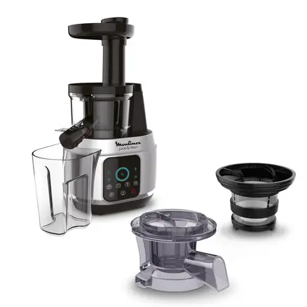 EXTRACTEUR DE JUS MOULINEX JUICE & CLEAN ZU420E10 150W - GRIS