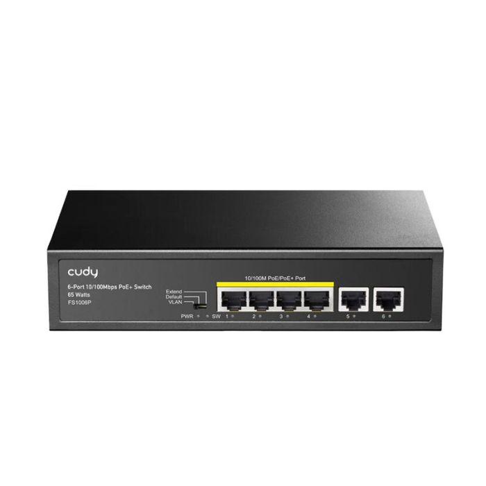 SWITCH CANDY 10/100 6 PORT (4 POE)