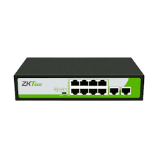 SWITCH ZKT 10 PORT 10/100 ( 8 PORT POE )