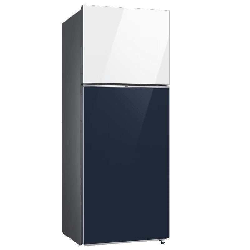 RÉFRIGÉRATEUR SAMSUNG RT42CB66448AEL 415 LITRES NOFROST BLANC & BLEU MARINE