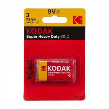 Pile 9V 6F22 KODAK ZINC