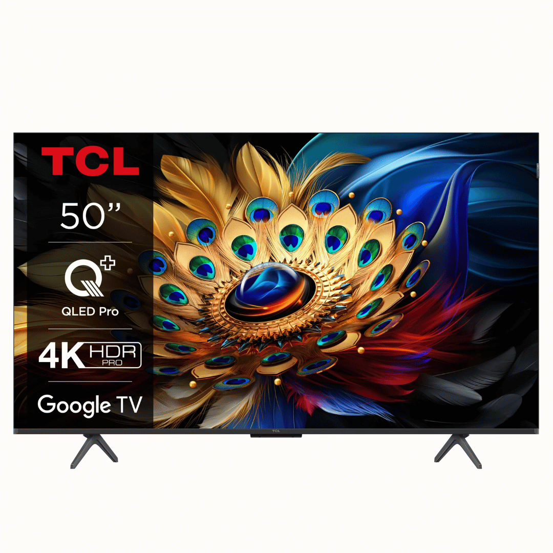 TV TCL 50'' SMART GOOGLE C655 QLED 4K + ABONNEMENT TV