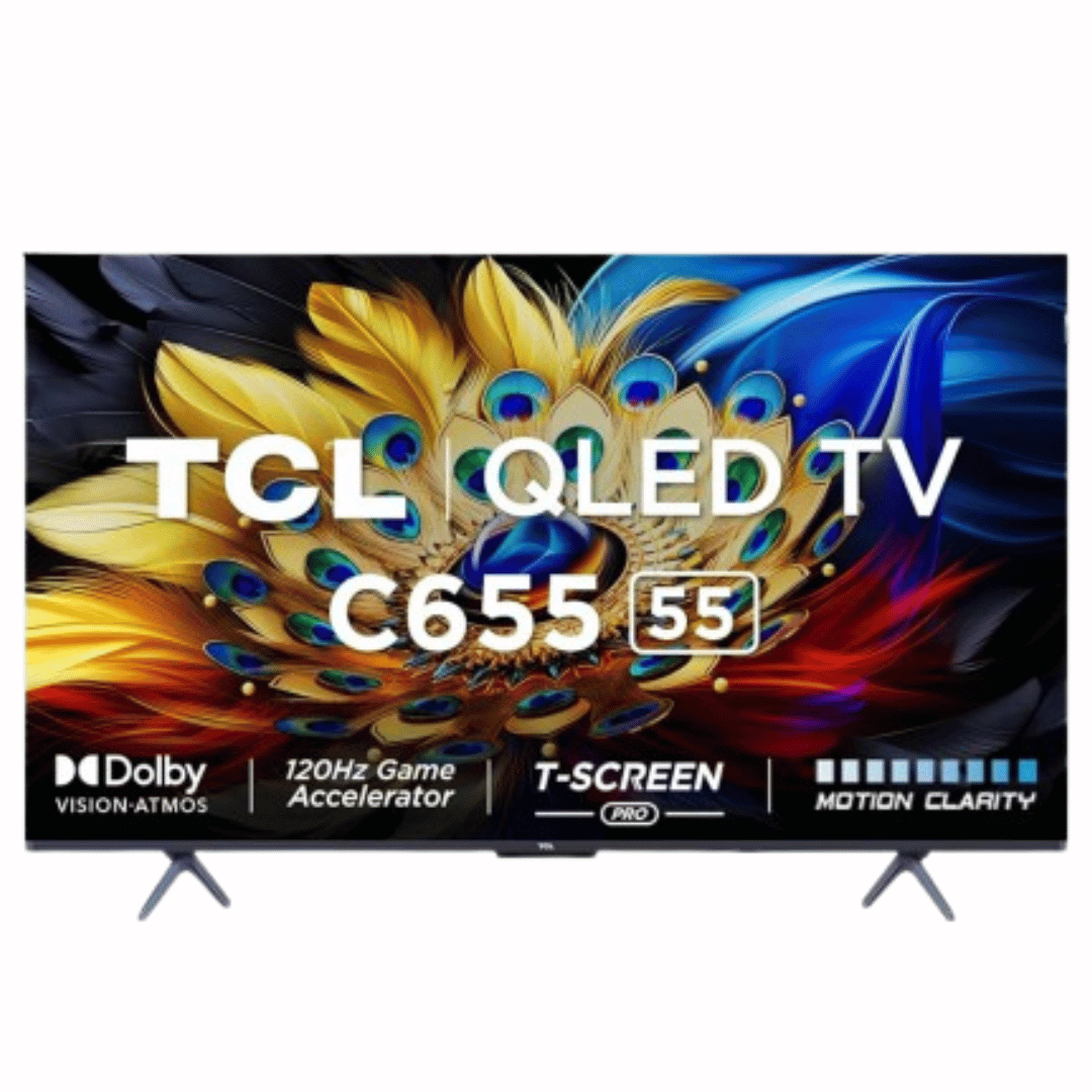 TV TCL 55'' SMART GOOGLE C655 QLED 4K + ABONNEMENT TV