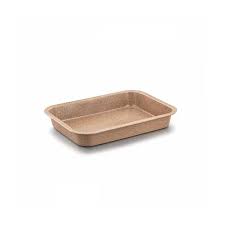 PLAT A FOUR KORKMAZ RECTANGULAIRE 36 CM - GRANIT / A680
