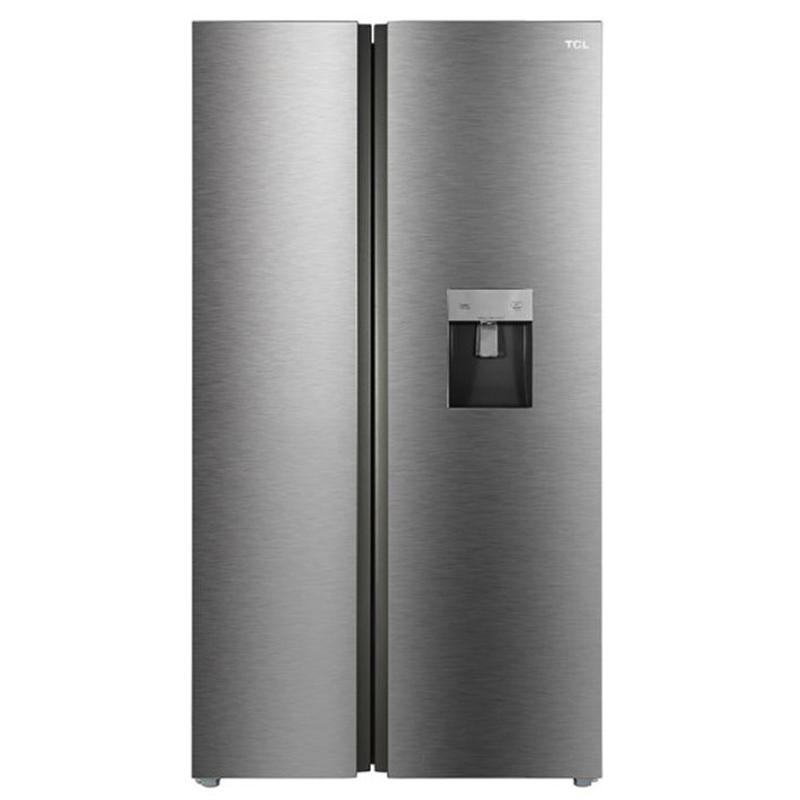 REFRIGERATEUR TCL NO FROST INVERTER SIDE BY SIDE 650 LITRES INOX / AVEC DISTRIBUTEUR D'EAU