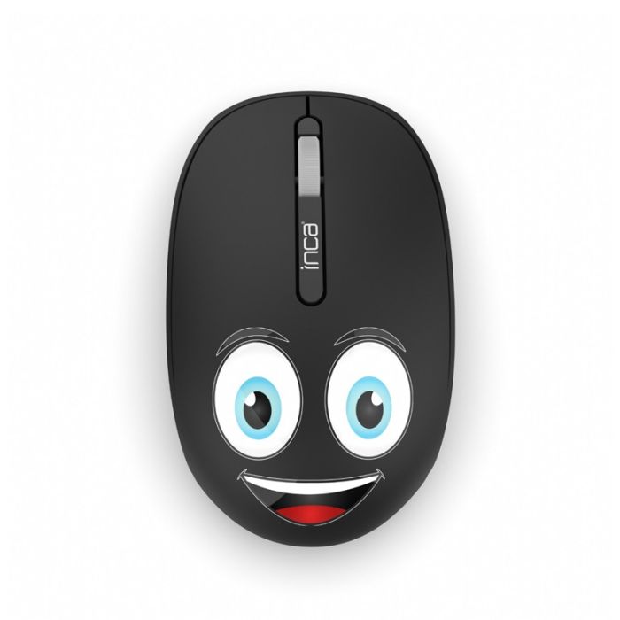 SOURIS SANS FIL INCA IWM-245RS AVEC DESIGN - NOIR