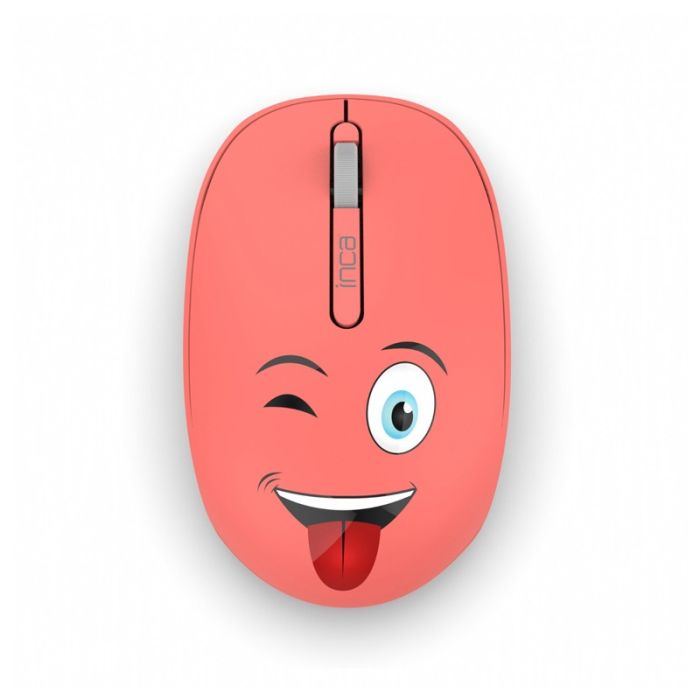 SOURIS SANS FIL INCA IWM-245RT AVEC DESIGN - ROSE