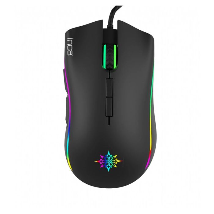 SOURIS GAMER FILAIRE INCA IMG-349 RGB - NOIR