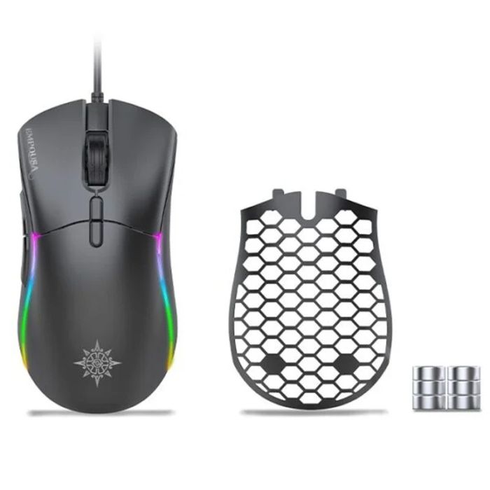 SOURIS GAMER FILAIRE INCA IMG-GT20 RGB - NOIR
