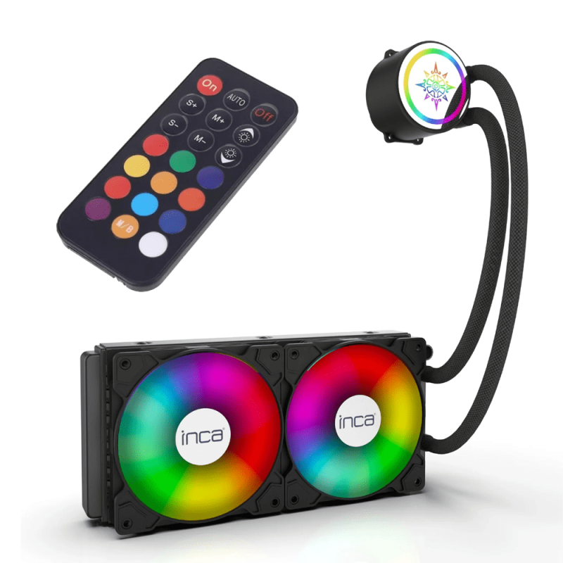 REFROIDISSEUR DE PROCESSEUR INCA ISS-02XN - NOIR