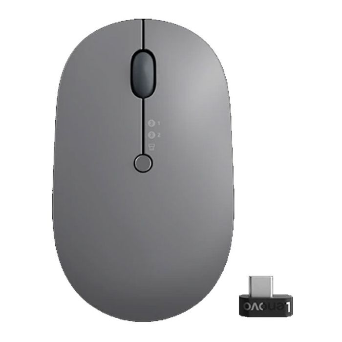 SOURIS MULTI-APPAREILS SANS FIL LENOVO GO - GRIS ORAGE