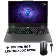 PC PORTABLE GAMER LENOVO LOQ 15IAX9 I5 12ÈME GÉN 24G RTX3050