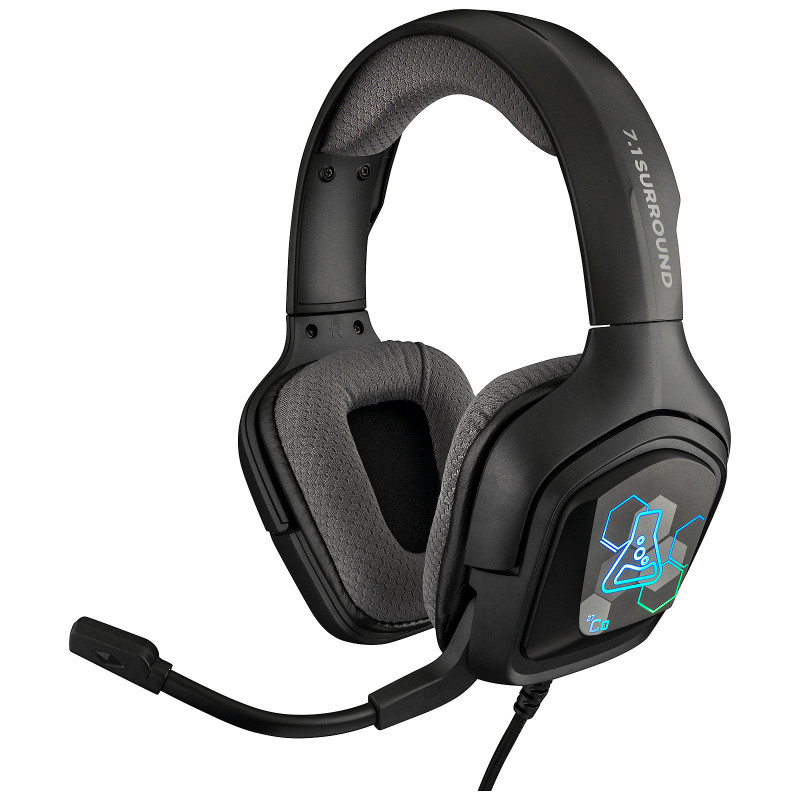 CASQUE-MICRO GAMER THE G-LAB KORP COBALT 7.1 NOIR