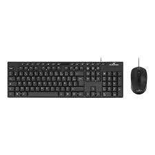 Pack MEDIA OFFICE Bluestork - Clavier Souris Filaire USB - Noir