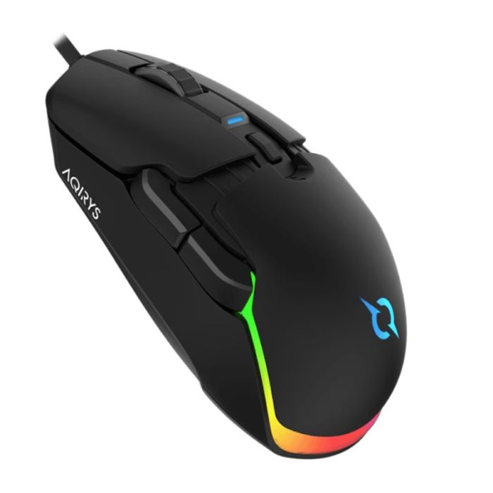 SOURIS FILAIRE GAMER AQIRYS LYNX - NOIR