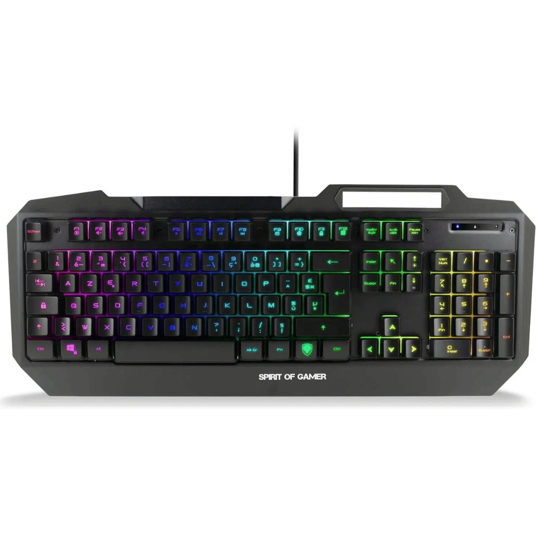 CLAVIER GAMER SPIRIT OF GAMER CLA-EK40 LED - NOIR
