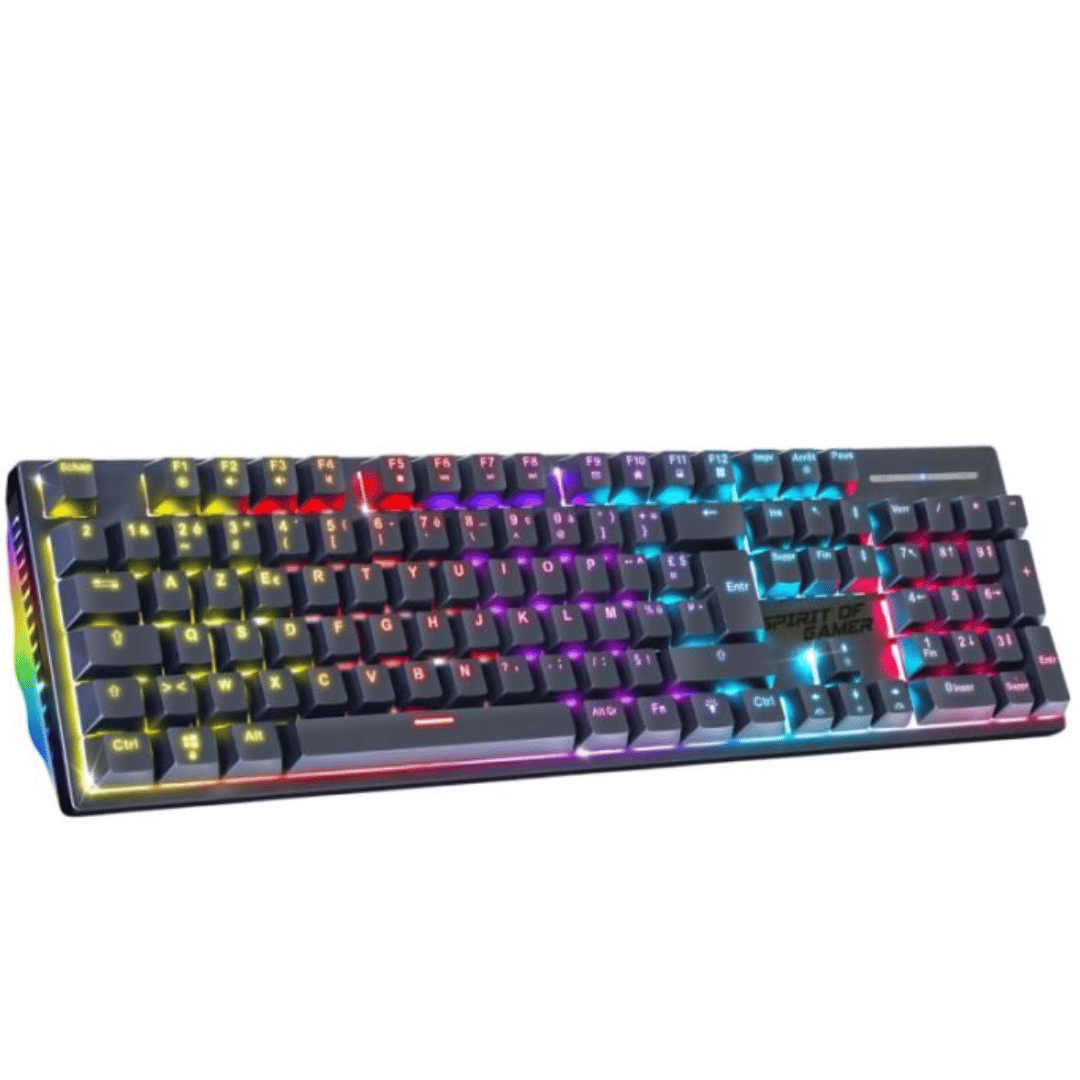 CLAVIER GAMER FILAIRE SPIRIT OF GAMER XPERT-K250 RGB - NOIR