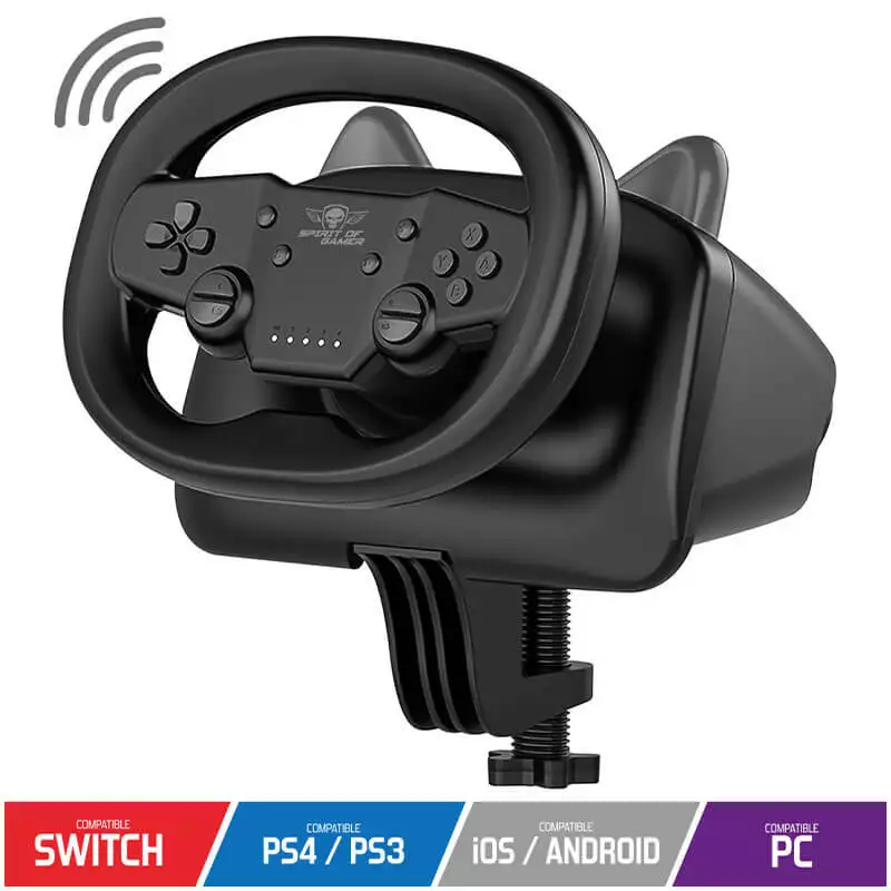 VOLANT DE COURSE SPIRIT OF GAMER - RACE WHEEL PRO AIR