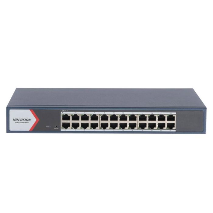 SWITCH DE BUREAU INTELLIGENT HIKVISION 24 PORTS 10/100/1000 MBPS - (DS-3E1524-EI)