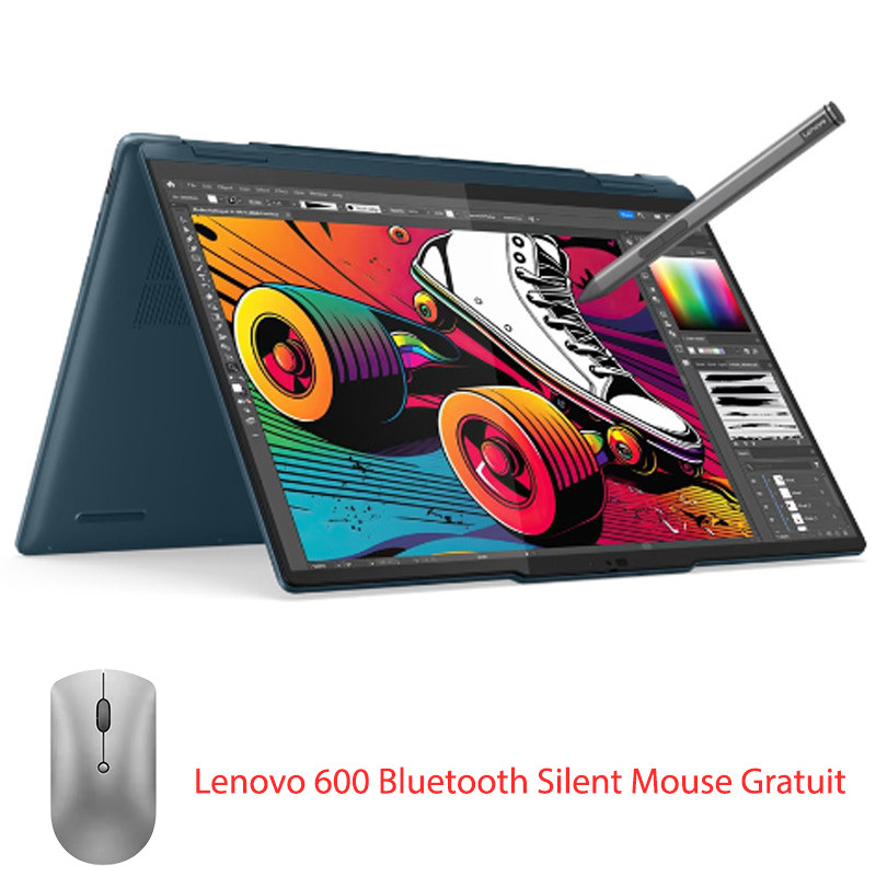 PC PORTABLE LENOVO YOGA 7 2EN1 14IML9 ULTRA 5 16GO 512GO SSD WINDOWS 11