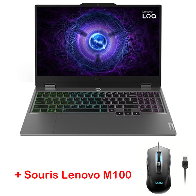 PC PORTABLE GAMER LENOVO LOQ 15IRX9 I5 13GÉN 16GO 512GO SSD