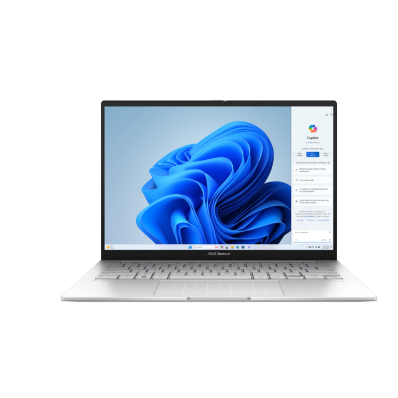 PC PORTABLE ASUS ZENBOOK 14 OLED UX3405MA INTEL CORE ULTRA 7 155H 16 GO 1 TO SSD WINDOWS 11 - SILVER