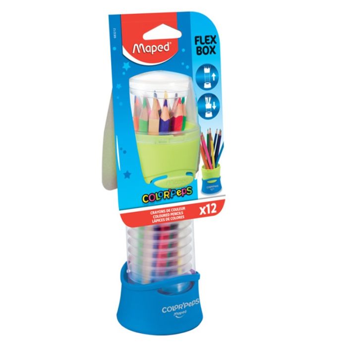 PACK DE 12 CRAYONS COULEURS MAPED 12/18