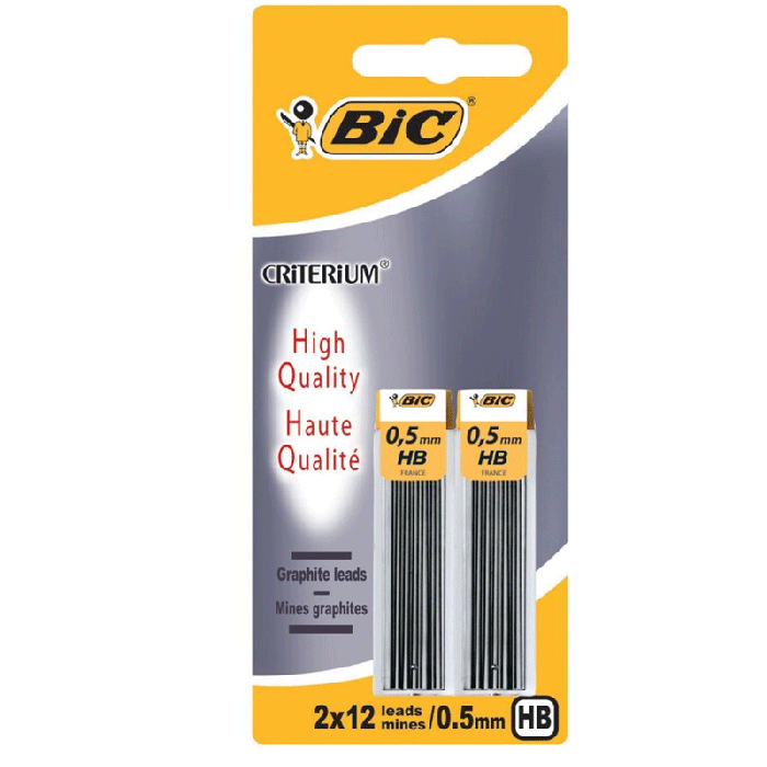 MINES BIC VELOCITY PRO BLISTER 0.5 MM