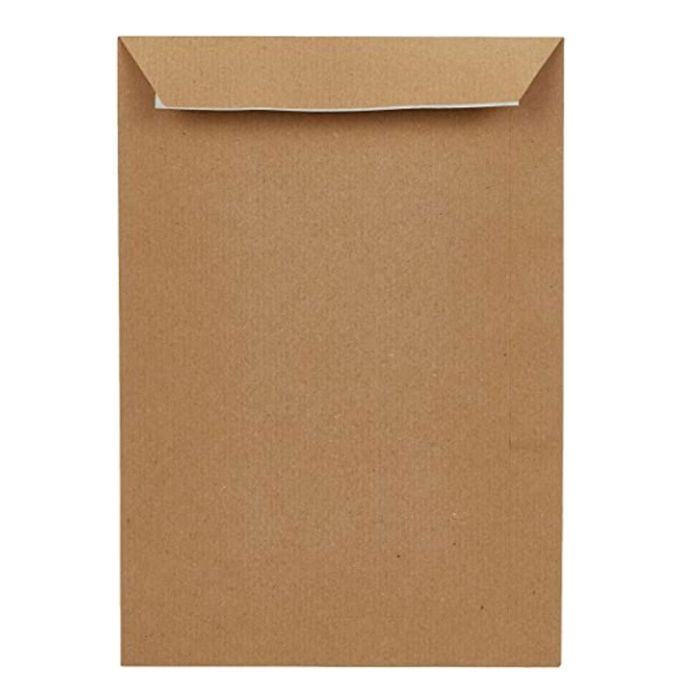 PAQUET DE 250 POCHETTES KRAFT LA COURONNE 250X353 MM 90 G/M² - MARRON