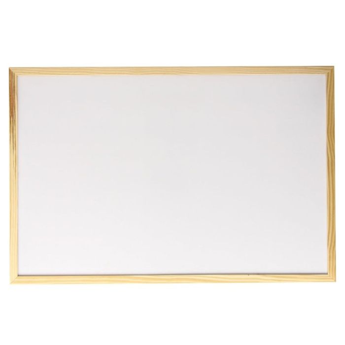 TABLEAU BLANC FAIBO ÉCONOMIQUE MAGNÉTIQUE 40 X 60 CM