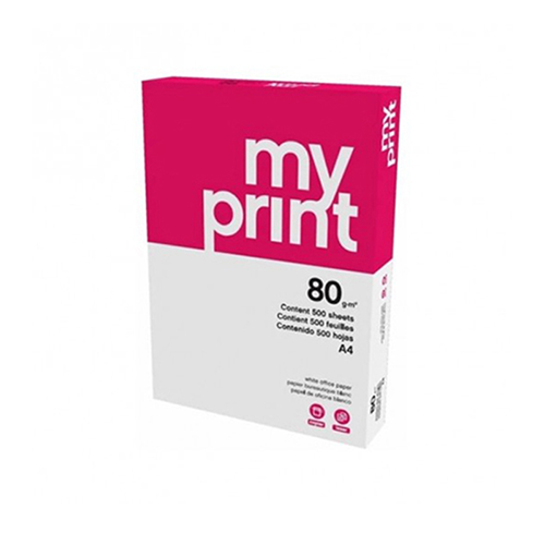 Rames de papier MYPRINT extra blanc A4 80 G
