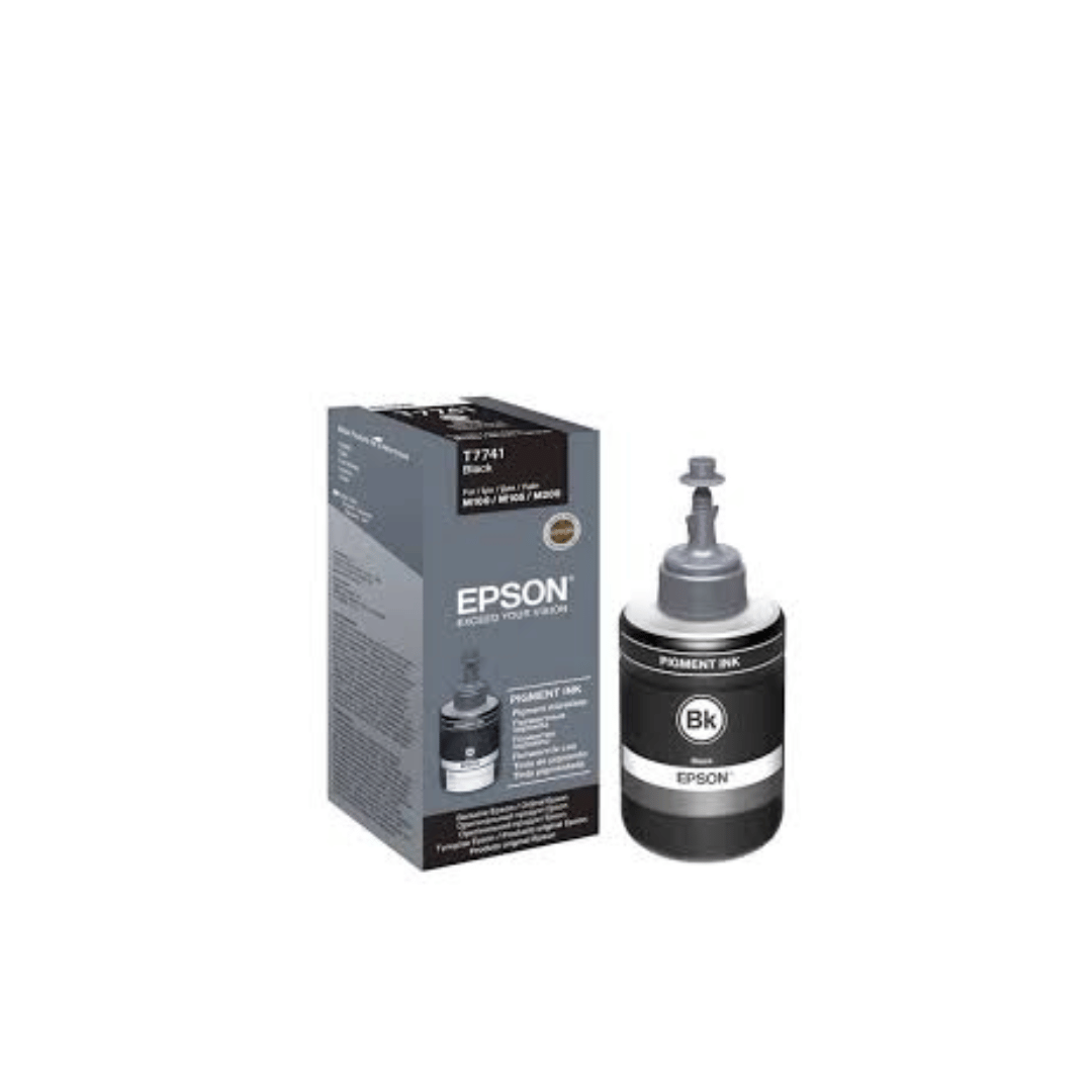 Bouteille d'encre Original EPSON T7741 - Noir