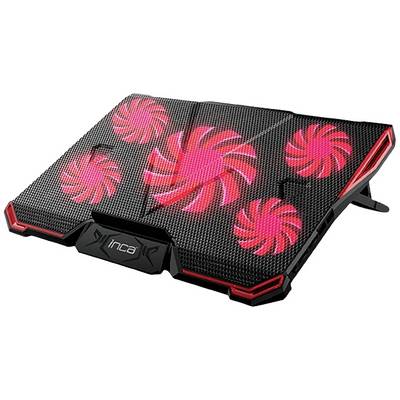 Refroidisseur INCA INC-611GMS Pour PC Portable – Noir&Rouge