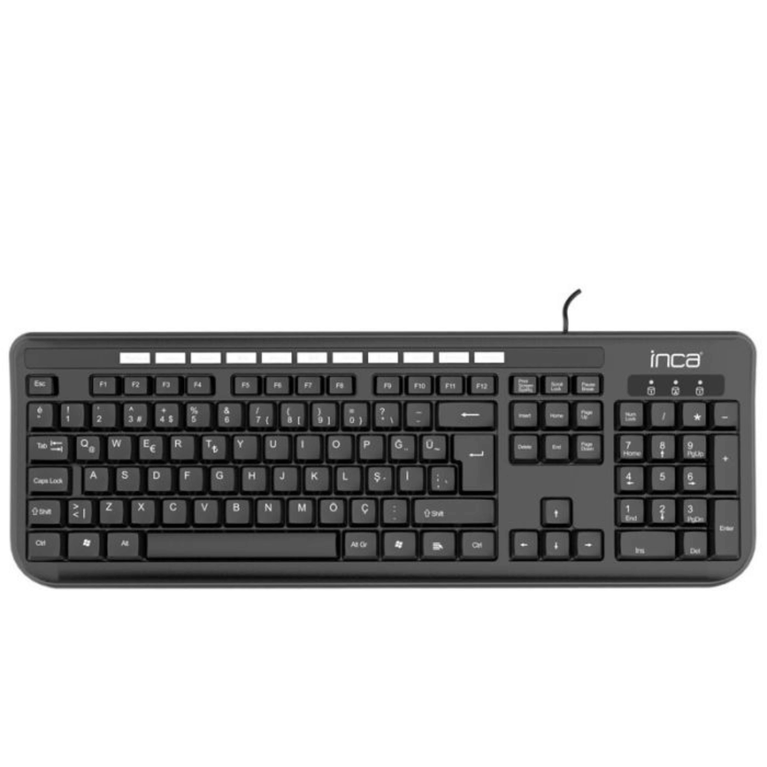 Clavier Filaire INCA IK-274QU - Noir