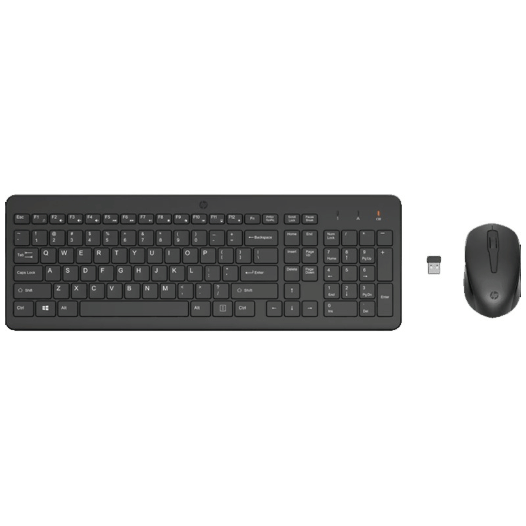 Ensemble Clavier + Souris HP Sans Fil 330 - Noir