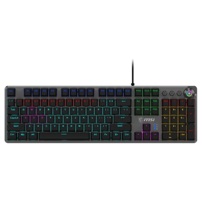 CLAVIER MSI FORGE GK310 - RED SWITCHES