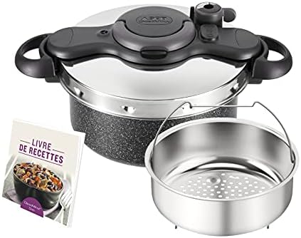 Cocotte 2EN1 SEB ClipsoMinut Ultra Resist 5 Litres - Noir