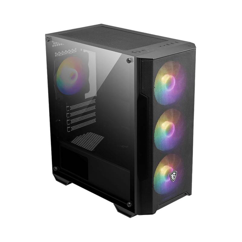 Boîtier PC Gamer MSI Mag FORGE M100A Micro-ATX - Noir